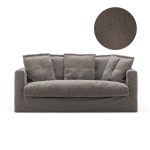 Decotique Le Grand Air Klädsel 2-sits - Möbelklädsel Linne Smokey Granite