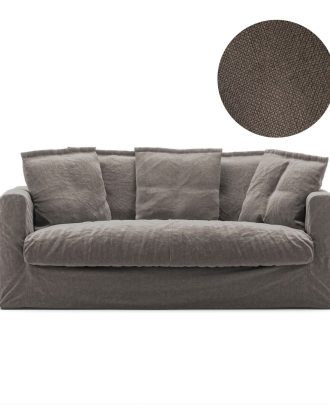 Decotique Le Grand Air Klädsel 2-sits - Möbelklädsel Linne Smokey Granite