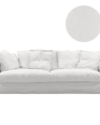 Decotique Le Grand Air Klädsel 3-sits - Möbelklädsel Bomull Vit