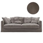 Decotique Le Grand Air Klädsel 3-sits - Möbelklädsel Linne Smokey Granite