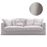 Decotique Le Grand Air Klädsel 3-sits - Möbelklädsel Linne Misty Grey