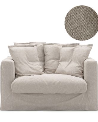Decotique Le Grand Air Loveseat Klädsel - Möbelklädsel Linne Natural Blonde