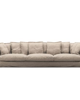 Decotique Le Grand Air 5-sitssoffa - 4-sitssoffor + Linne Savage Linen