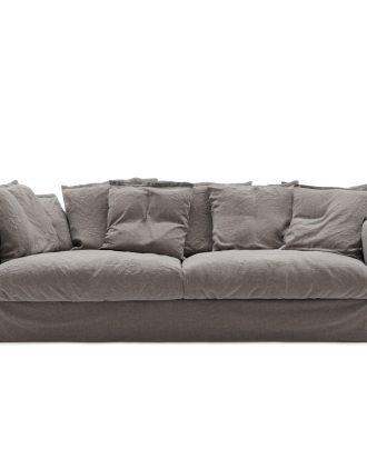 Decotique Le Grand Air 3-sitssoffa - 3-sitssoffor Linne Smokey Granite