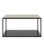 Decotique Marvelous Air Soffbord 83x83 Cm Jurasten / - Soffbord Pulverlackerad Metall Svart