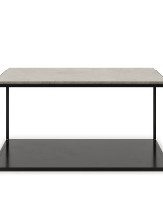 Decotique Marvelous Air Soffbord 83x83 Cm Jurasten / - Soffbord Pulverlackerad Metall Svart