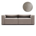 Decotique Moore 2-sitssoffa - 2-sitssoffor Micro Chenille Sandshell Beige