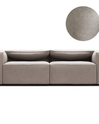 Decotique Moore 2-sitssoffa - 2-sitssoffor Micro Chenille Sandshell Beige