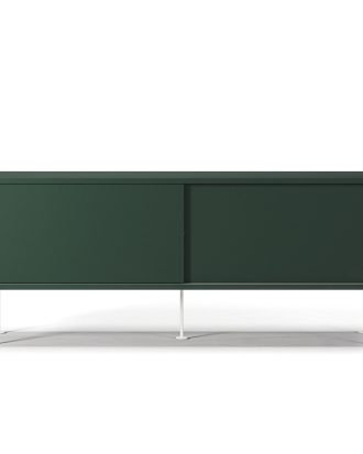 Decotique Vogue Mediabänk Med Ben 136 Cm / Vit - TV-bänkar & Mediabänkar Mdf Grön