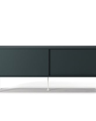 Decotique Vogue Mediabänk Med Ben 136 Cm / Vit - TV-bänkar & Mediabänkar Mdf Grå