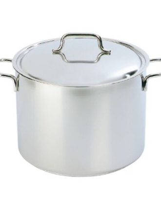 Demeyere Apollo Gryta Med Stållock Hög 24cm - Grytor Rostfritt Stål