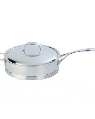 Demeyere Atlantis Traktörpanna Med Lock 28cm - Traktörpannor & Sauteuser Rostfritt Stål