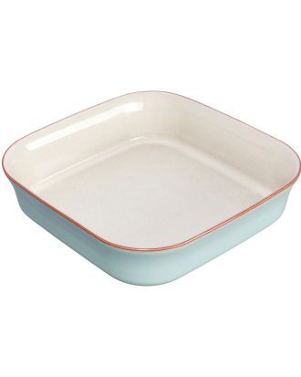 Denby Heritage Pavilion Pajform 24x24 Cm - Ugnsformar Stengods Ljusblå