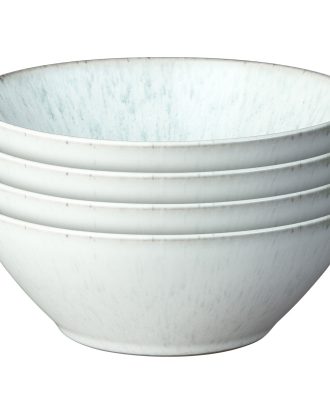 Denby Kiln Frukostskål 4-pack 16,5 Cm - Frukostskålar Stengods Grön