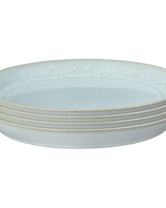 Denby Kiln Tallrik 21 Cm 4-pack - Mattallrikar Stengods Grön