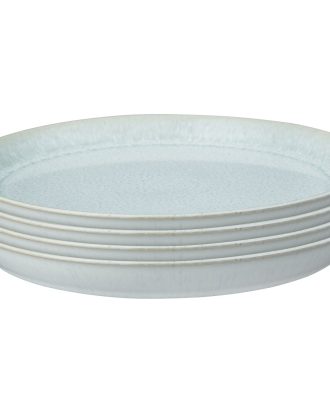Denby Kiln Tallrik 26 Cm 4-pack - Mattallrikar Stengods Grön