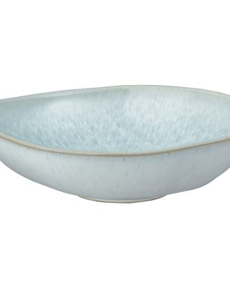 Denby Kiln Organic Fat 19 Cm - Uppläggningsfat Stengods Grön
