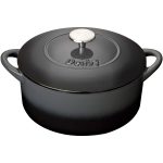 Denby Halo sgryta Rund Ø24 Cm - Grytor Gjutjärn Grå