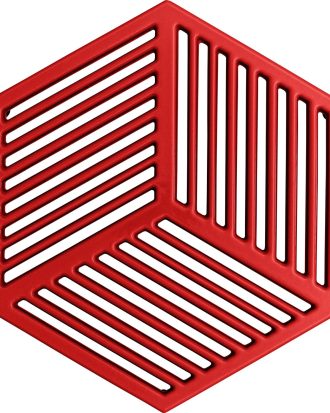 Denby Pomegranate Stor Underlägg - Grytunderlägg Gjutjärn Röd