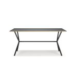 Department Loft Matbord Antracit 90x160 Cm - Matbord & Barbord Mdf Svart