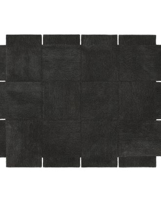 Design House Stockholm Basket Matta 185x240 Cm - Tuftade mattor Ull Mörkgrå