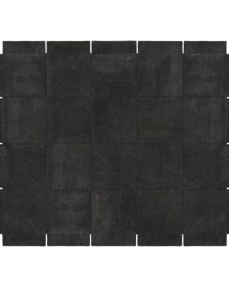 Design House Stockholm Basket Matta 245x300 Cm - Tuftade mattor Ull Mörkgrå