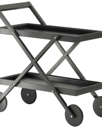 Design House Stockholm Exit Serveringsvagn - Rullvagnar & Serveringsvagnar Ask Svart