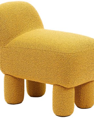 Design House Stockholm Lulu Sittpuff - Sittsäckar & Sittpuffar Polyester Gul