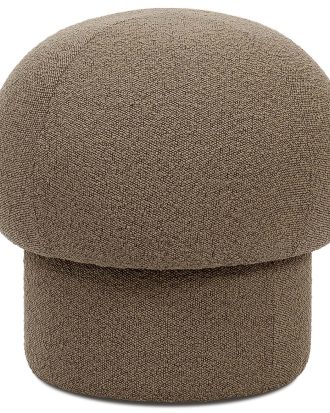 Design House Stockholm Uno Sittpuff Ø50 Cm - Sittsäckar & Sittpuffar Polyester Brun