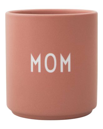 Design Letters Favourite Kopp 25 Cl Mom - Kaffekoppar Benporslin Grön