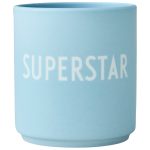 Design Letters Favourite Kopp 25 Cl Superstar - Kaffekoppar Benporslin Grön