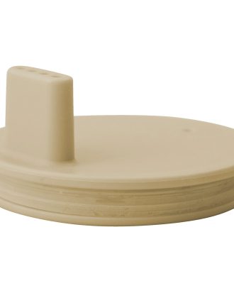 Design Letters Lock Till Kids Dricksglas - Barnmuggar Silikon Beige