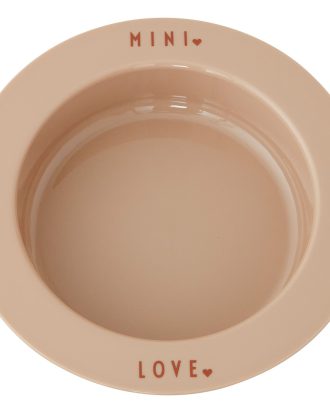 Design Letters Mini Favourite Djup Tallrik - Djupa tallrikar Tritan Beige