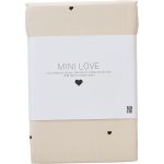 Design Letters Mini Favorite Junior Påslakanset - Barnsängkläder Bomull Beige