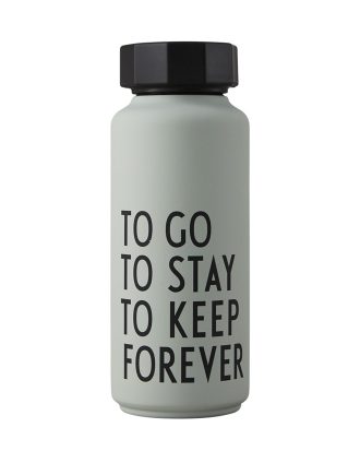 Design Letters Termosflaska Special Edition Grå - Termosar Rostfritt Stål Grön