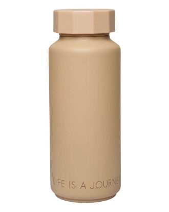 Design Letters Termosflaska 50 Cl - Termosar Rostfritt Stål Beige