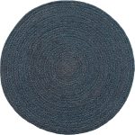 Dixie Ella Bordsunderlägg 38 Cm - Bordstabletter & Glasunderlägg Jute Soft Blue