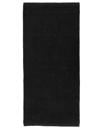 Dixie Fiona Matta 80x180 Cm Svart - Jutemattor Jute Kaffe