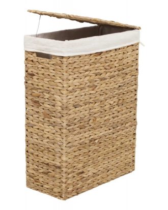 Dixie Water Hyacinth Fishbone Tvättkorg - Tvättkorgar Vattenhyacint Natur