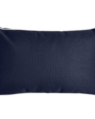 Diyti Plain Kudde 40x65 Cm - Utekuddar Polyester Marinblå