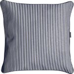 Diyti Narrow Stripe Kudde 45x45 Cm - Utekuddar Polyester Marinblå