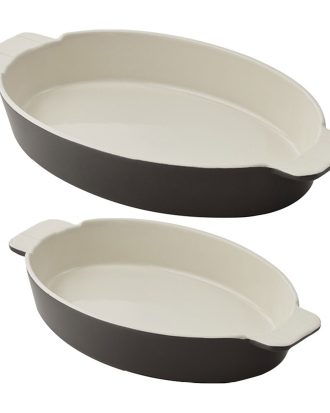 Dorre Gaby Ugnsformar 2-pack - Ugnsformar Keramik Grå