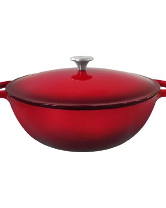 Dorre Gitty sgryta 7,2 L - Grytor Gjutjärn Röd