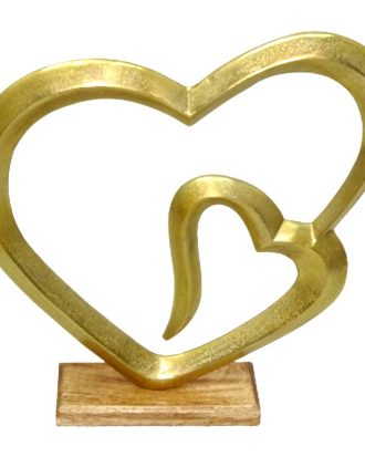 Dorre Helia Skulptur - Skulpturer Aluminium Guld