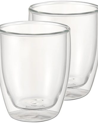 Dorre Kari Kaffekopp 2-pack - Kaffekoppar Glas Klar