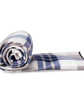 Dorre Picknickfilt 200x145 Cm - Plädar & Filtar Polyester Vit