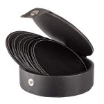 Dorre Visby Glasunderlägg 6-pack - Bordstabletter & Glasunderlägg Svart