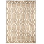 Dusty Deco Tie Dye matta 200x300 Cm - Tuftade mattor Ull Beige