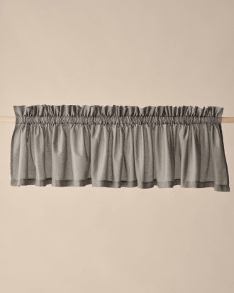 &Home - Kappa bomullsvoile - Grå - 250