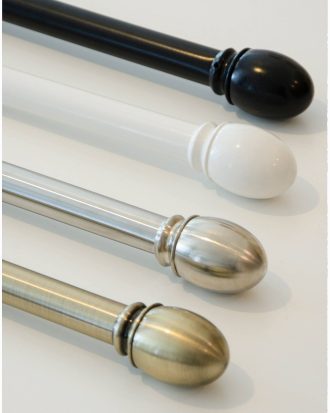 Hasta - Gardinstångset Olivia 16/19 - Mässing